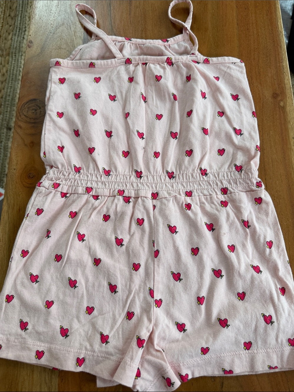 NWOT GAP Romper with Red Heart Print - Picture 3 of 4